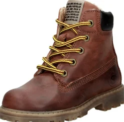 Develab Jongens veterschoenen Cognac Online