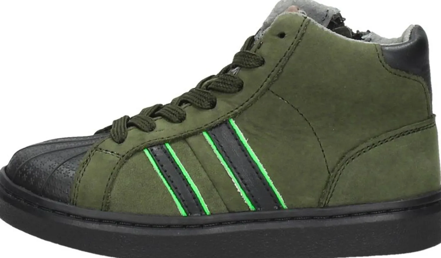 Keq Jongens veterschoenen Groen Hot