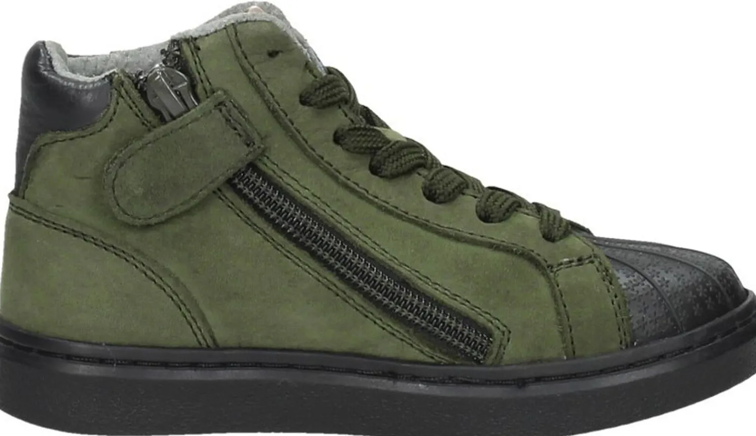 Keq Jongens veterschoenen Groen Hot