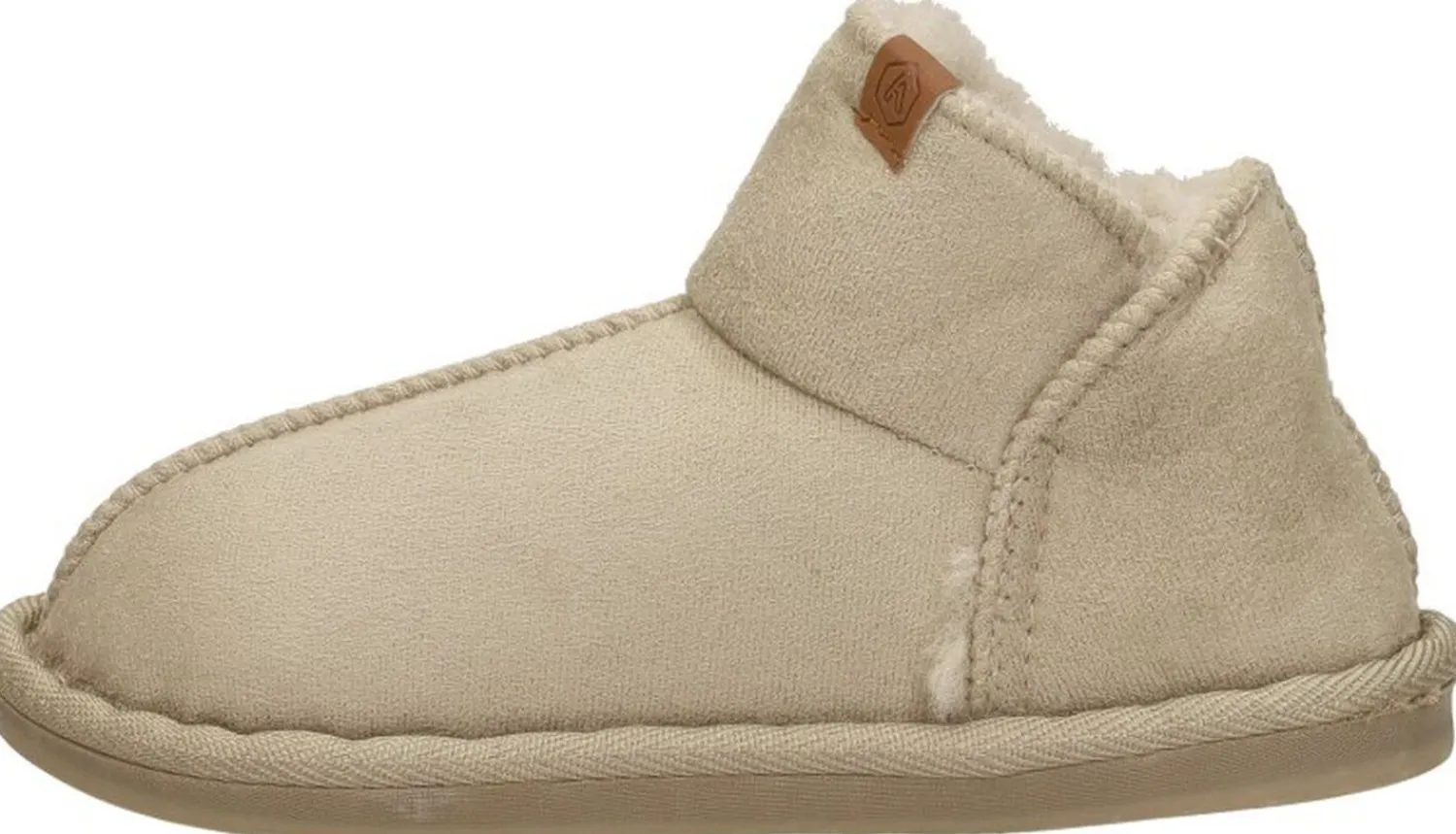 Apollo Kids Home Boots Suede Beige New