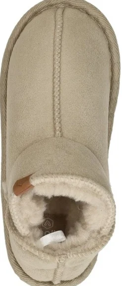Apollo Kids Home Boots Suede Beige New