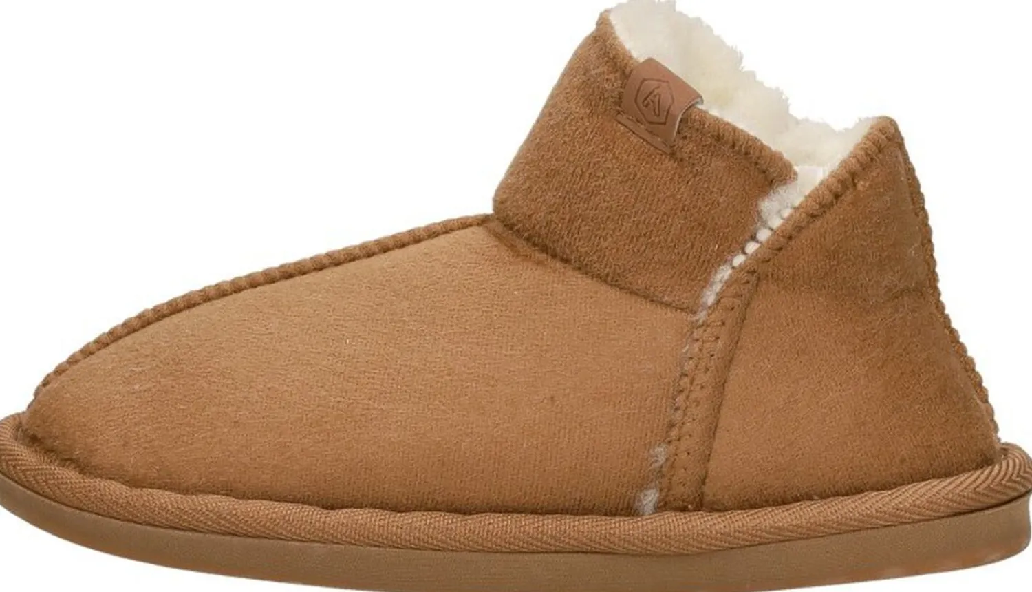 Apollo Kids Home Boots Suede Cognac New