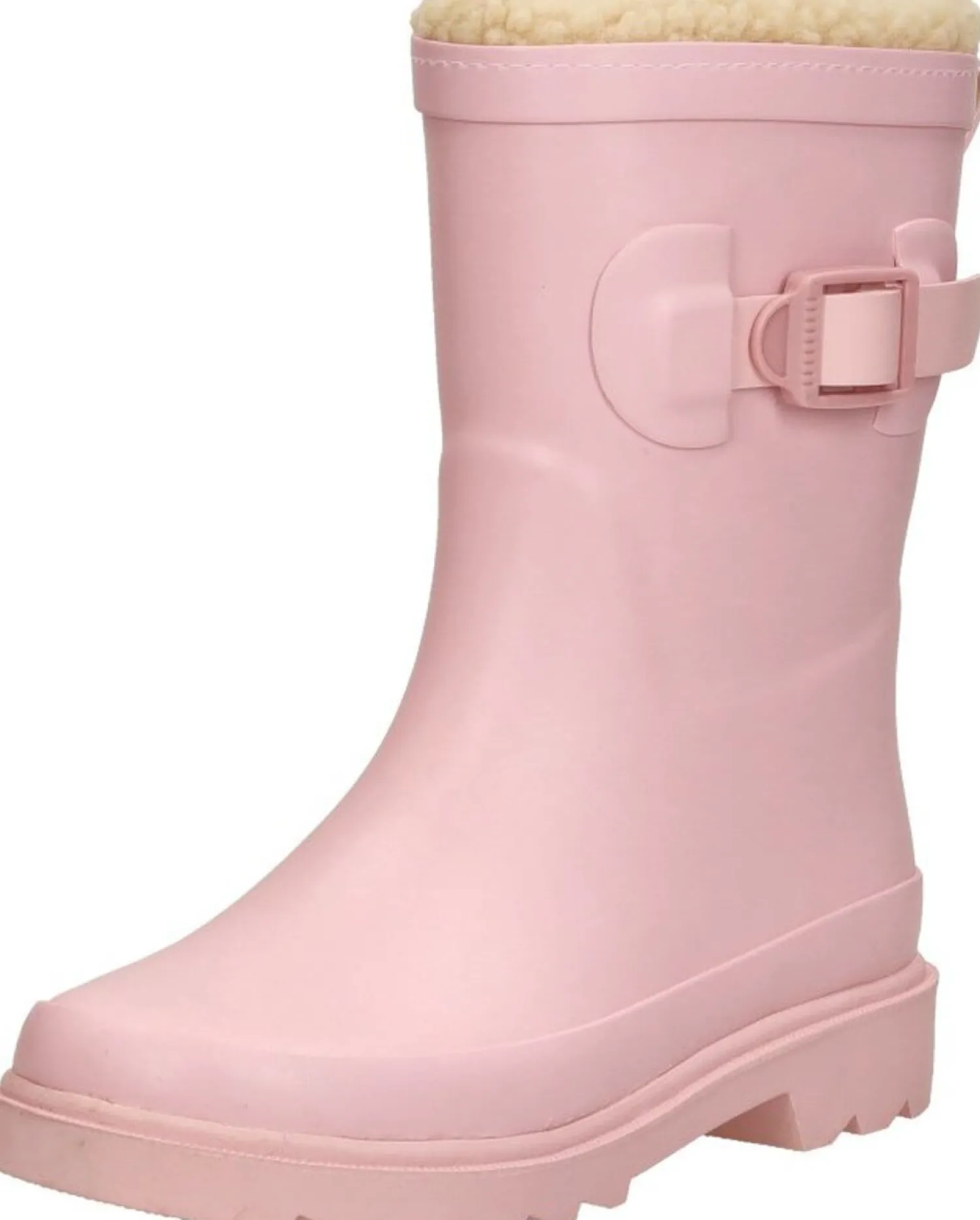 Xq Footwear Kids Rubber Rain Boots Fur Roze Online