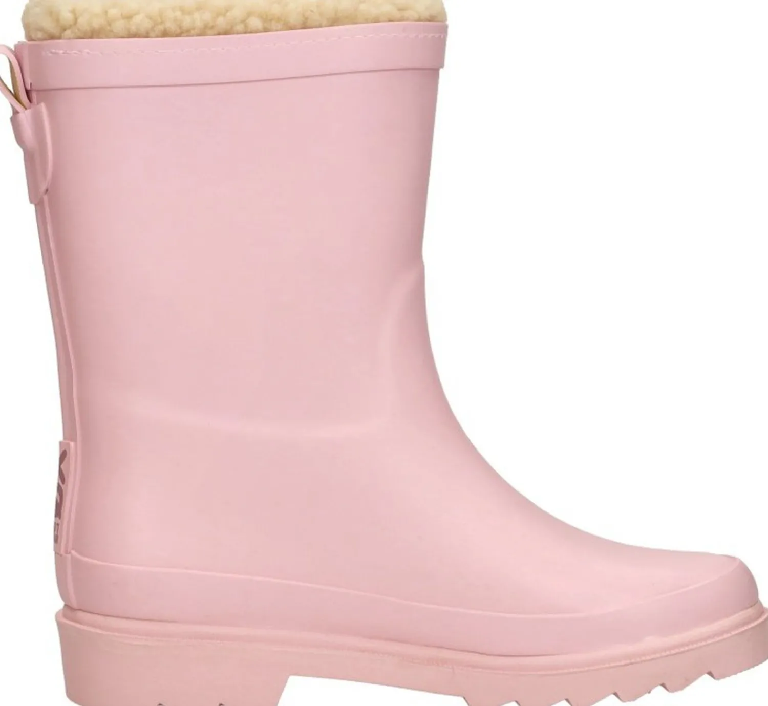 Xq Footwear Kids Rubber Rain Boots Fur Roze Online