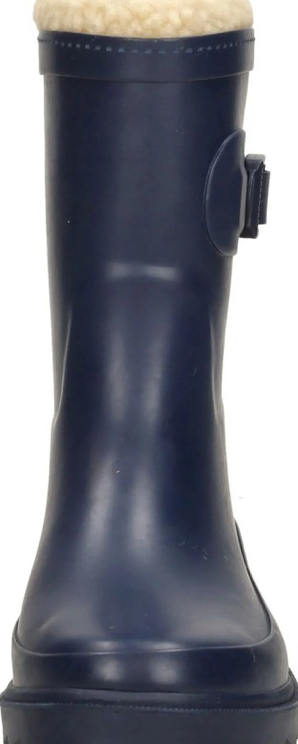 Xq Footwear Kids Rubber Rain Boots Fur Blauw New