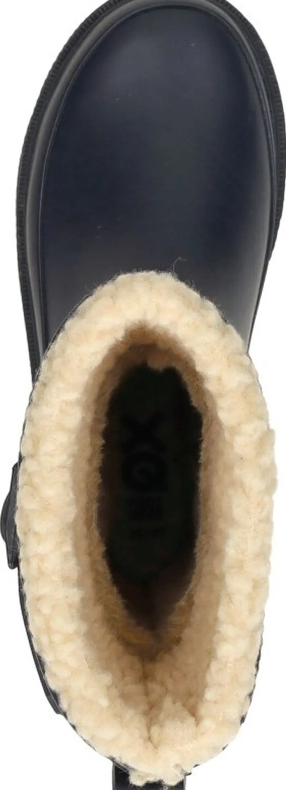 Xq Footwear Kids Rubber Rain Boots Fur Blauw New