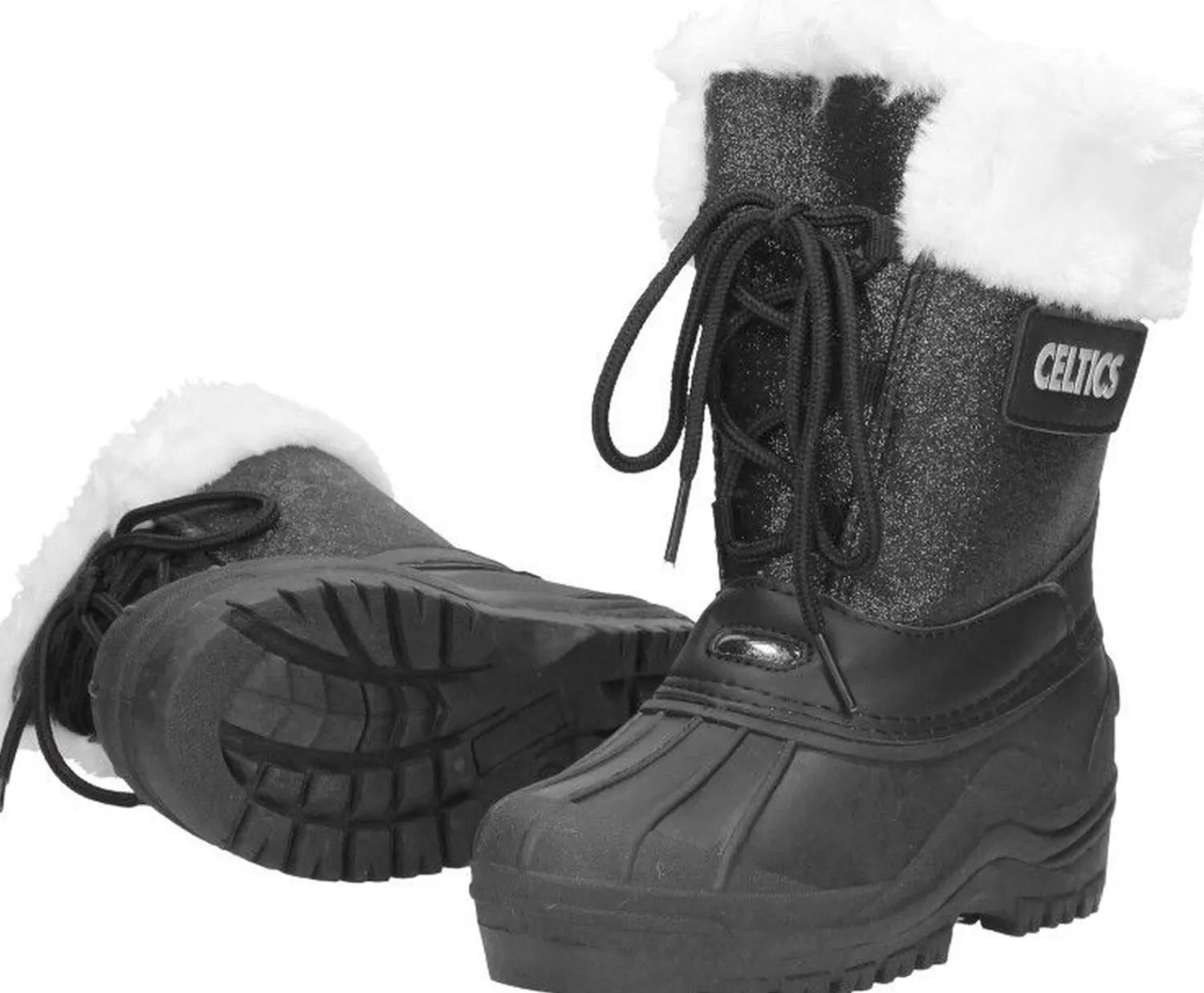 Visions Kinder snowboots Zwart Hot