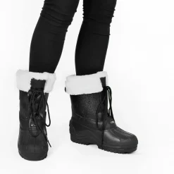 Visions Kinder snowboots Zwart Hot