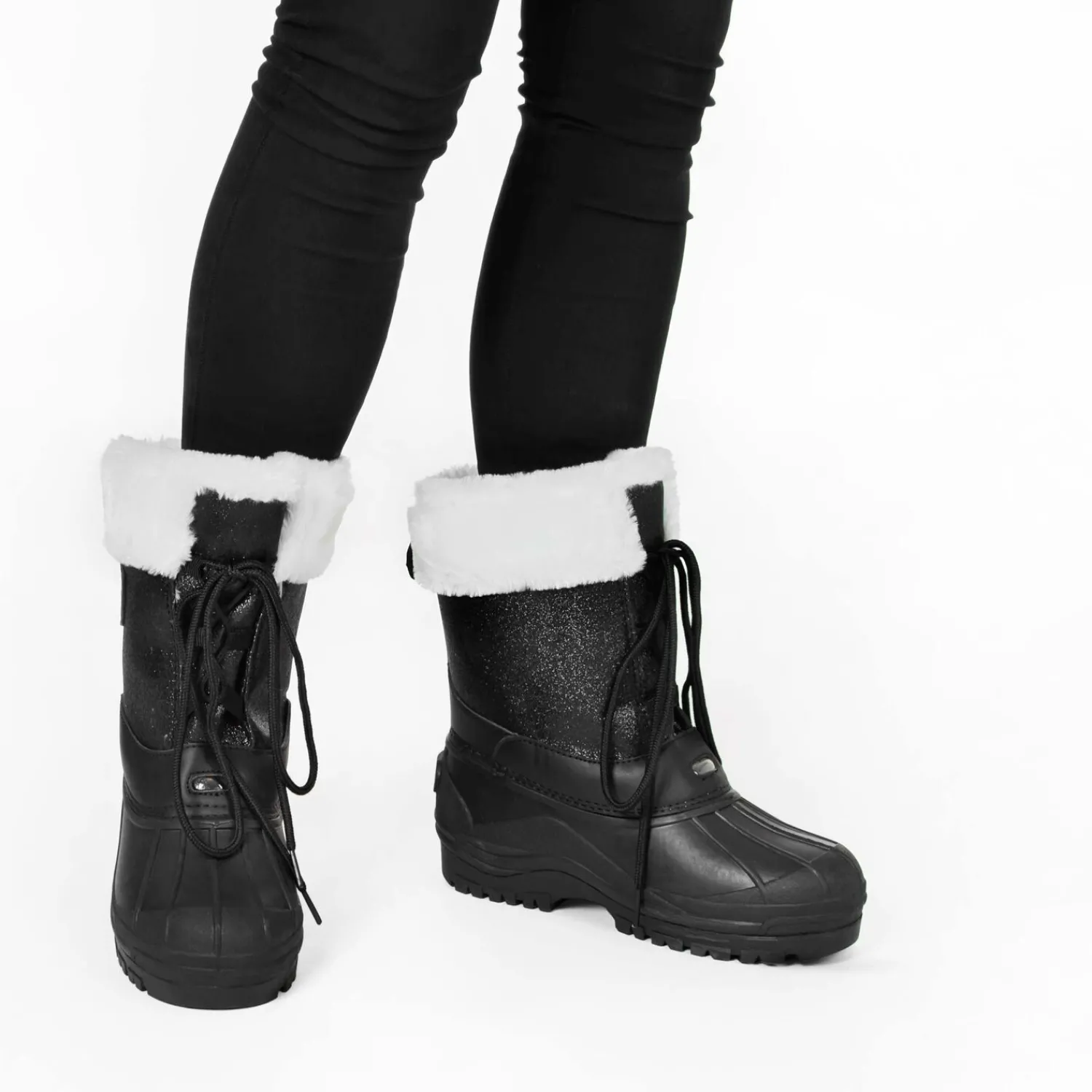 Visions Kinder snowboots Zwart Hot