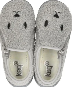 Keq Kinderpantoffels Donkergrijs Hot