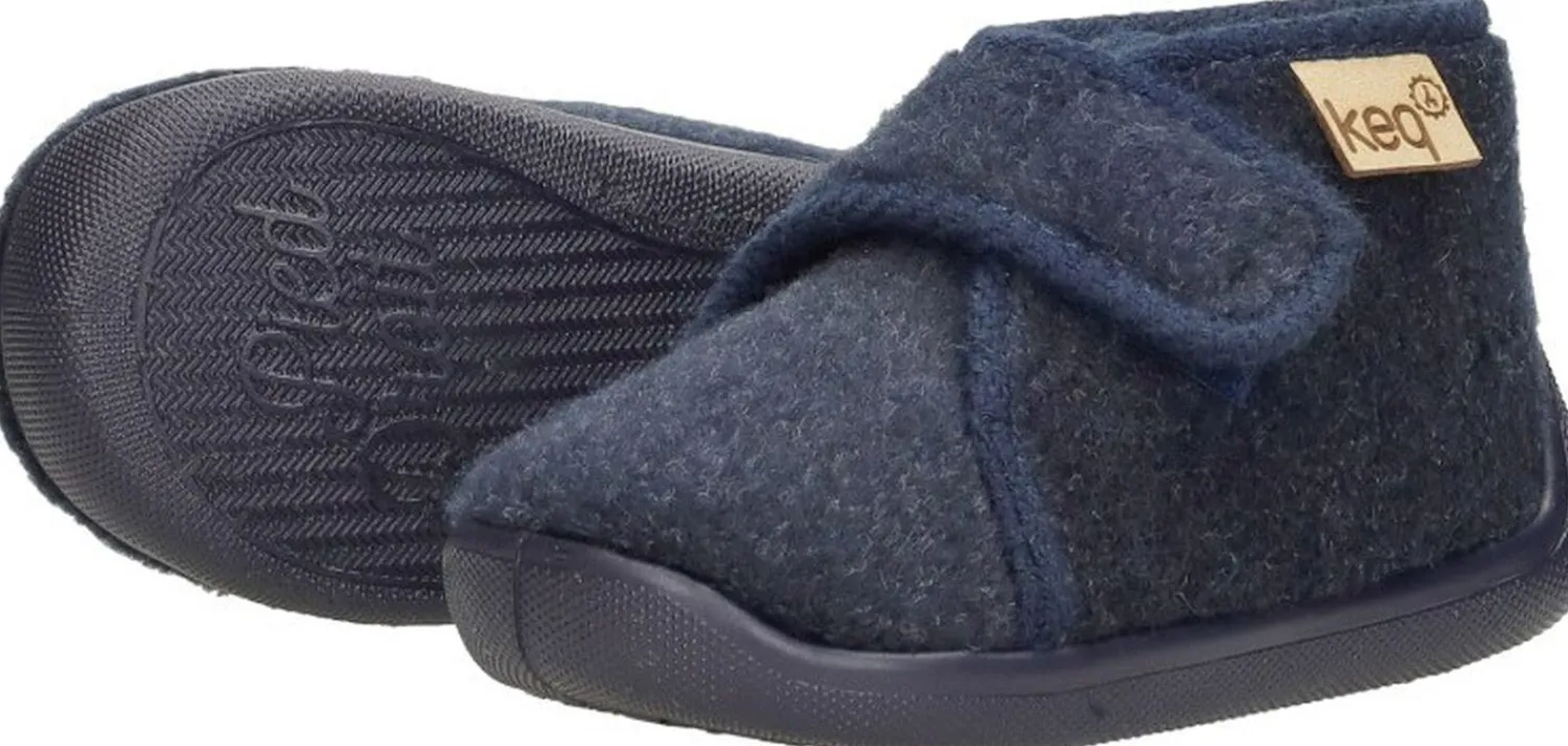 Keq Kinderpantoffels Blauw New