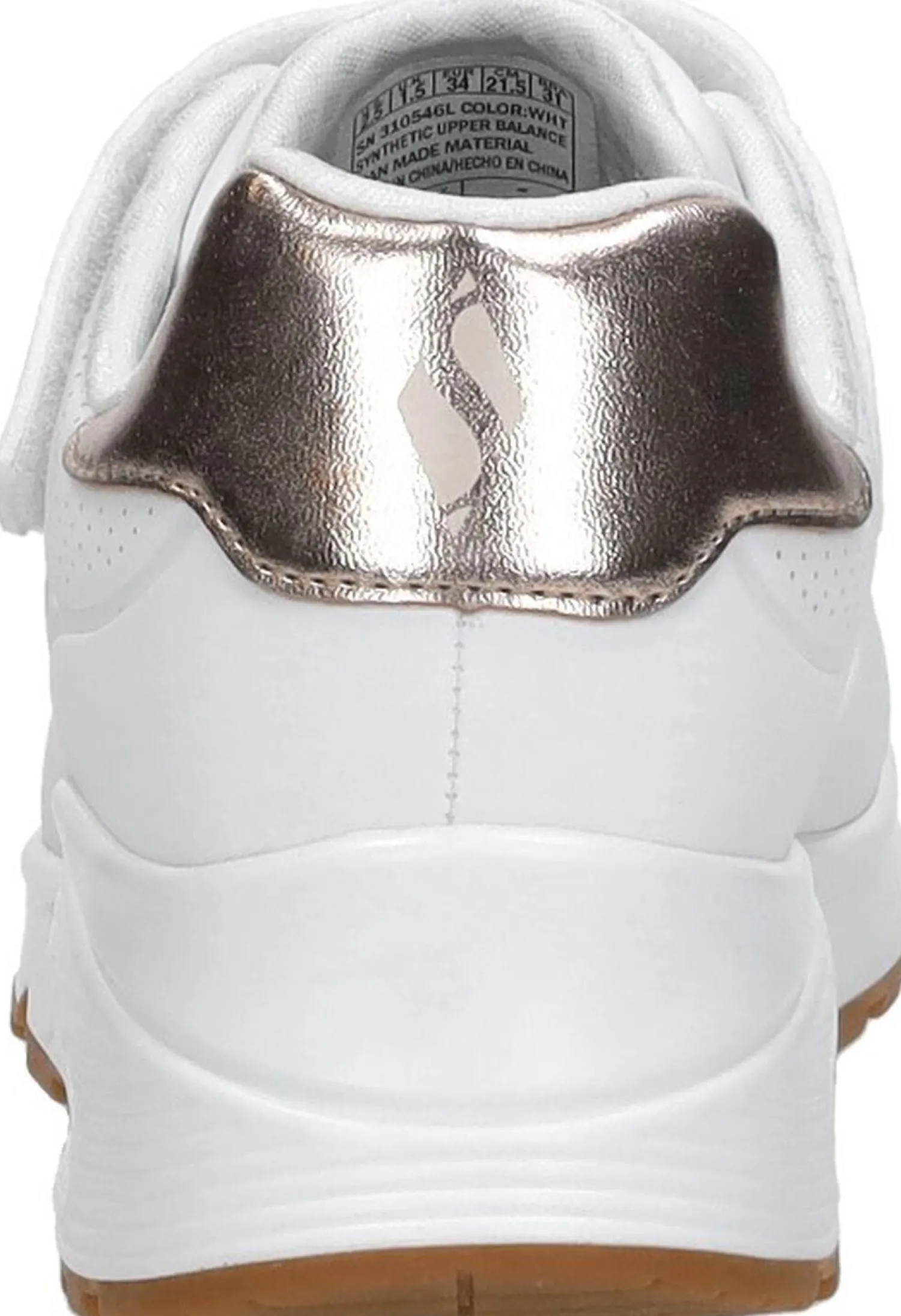 Skechers Klittenband Wit Clearance