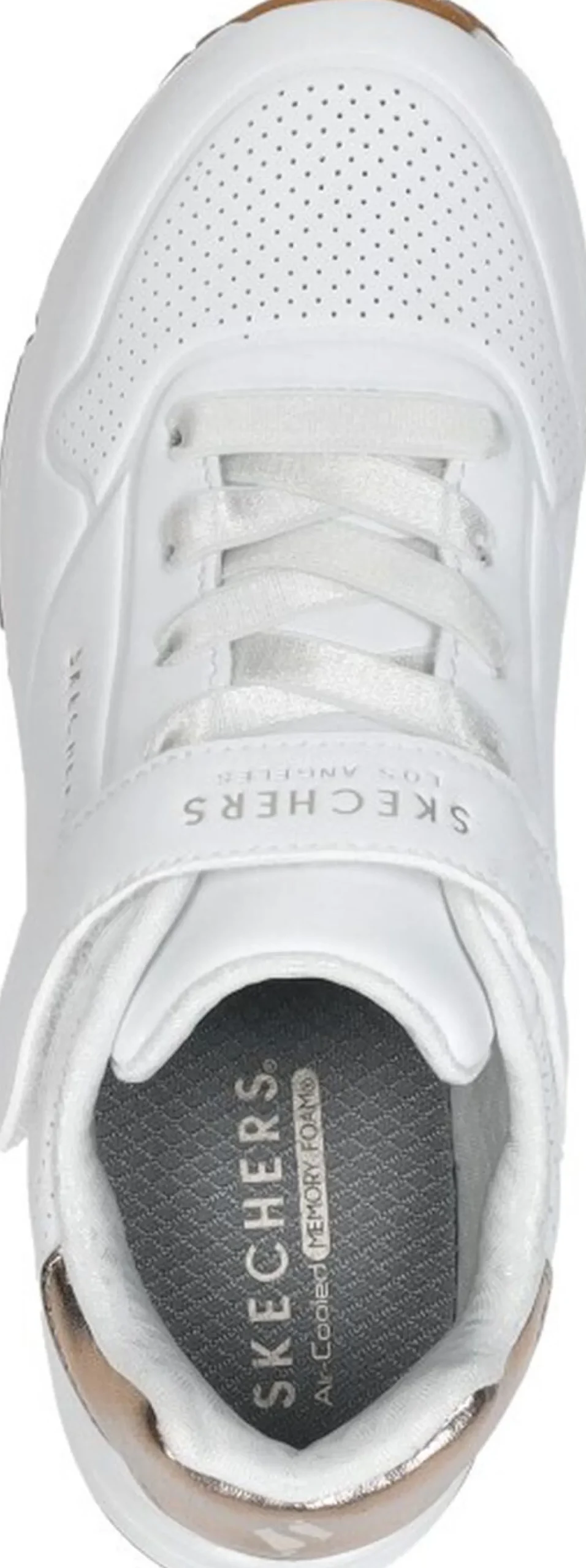 Skechers Klittenband Wit Clearance