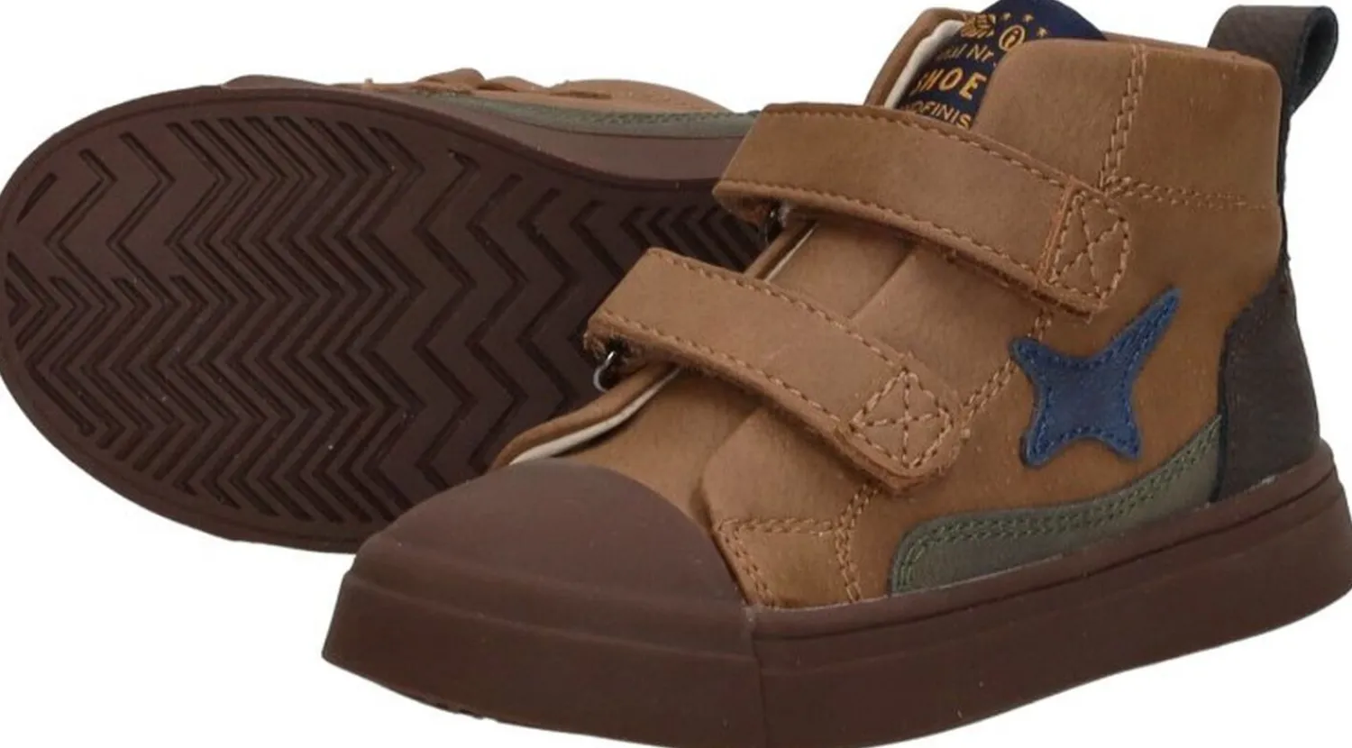 Shoesme Klittenband Hoog Cognac New