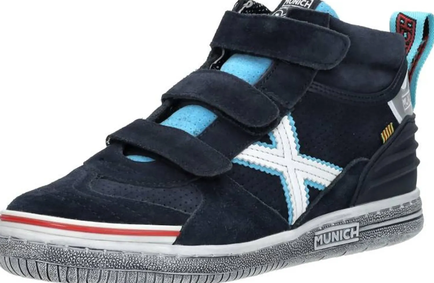 Munich Klittenband Hoog Blauw Discount
