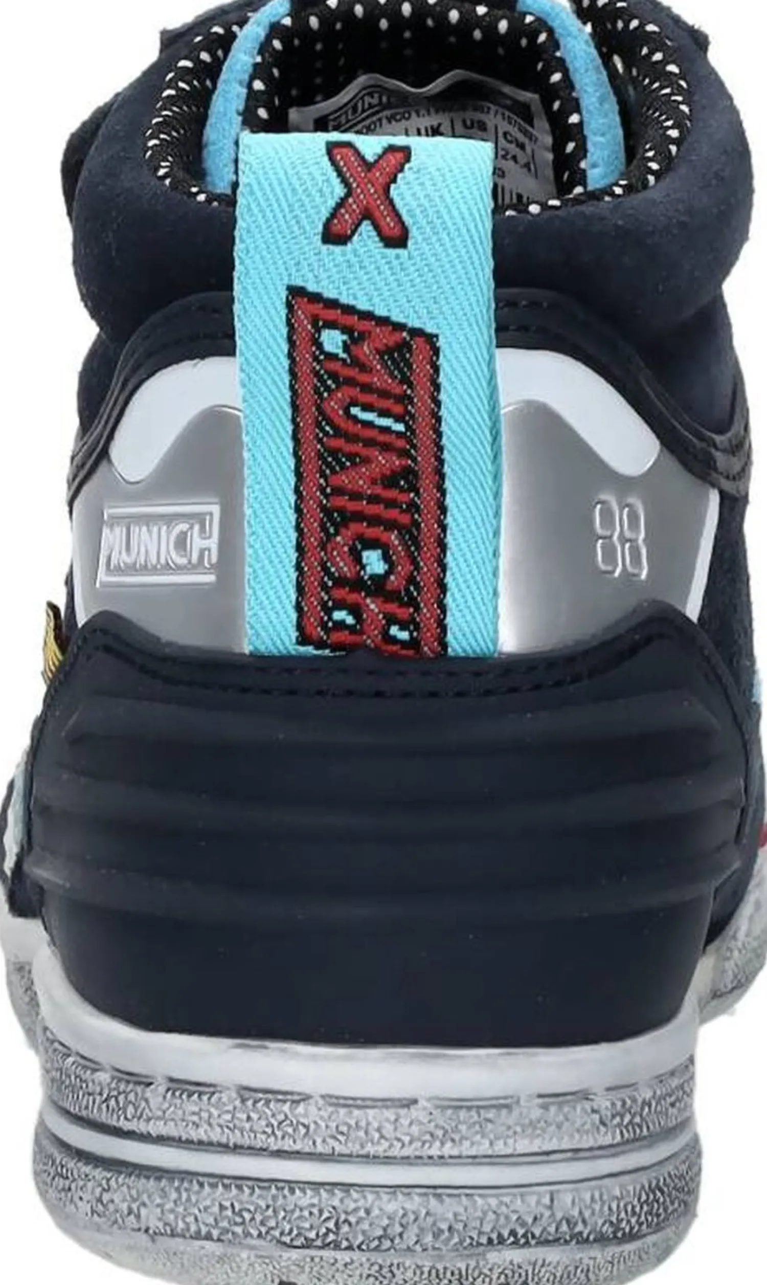 Munich Klittenband Hoog Blauw Discount