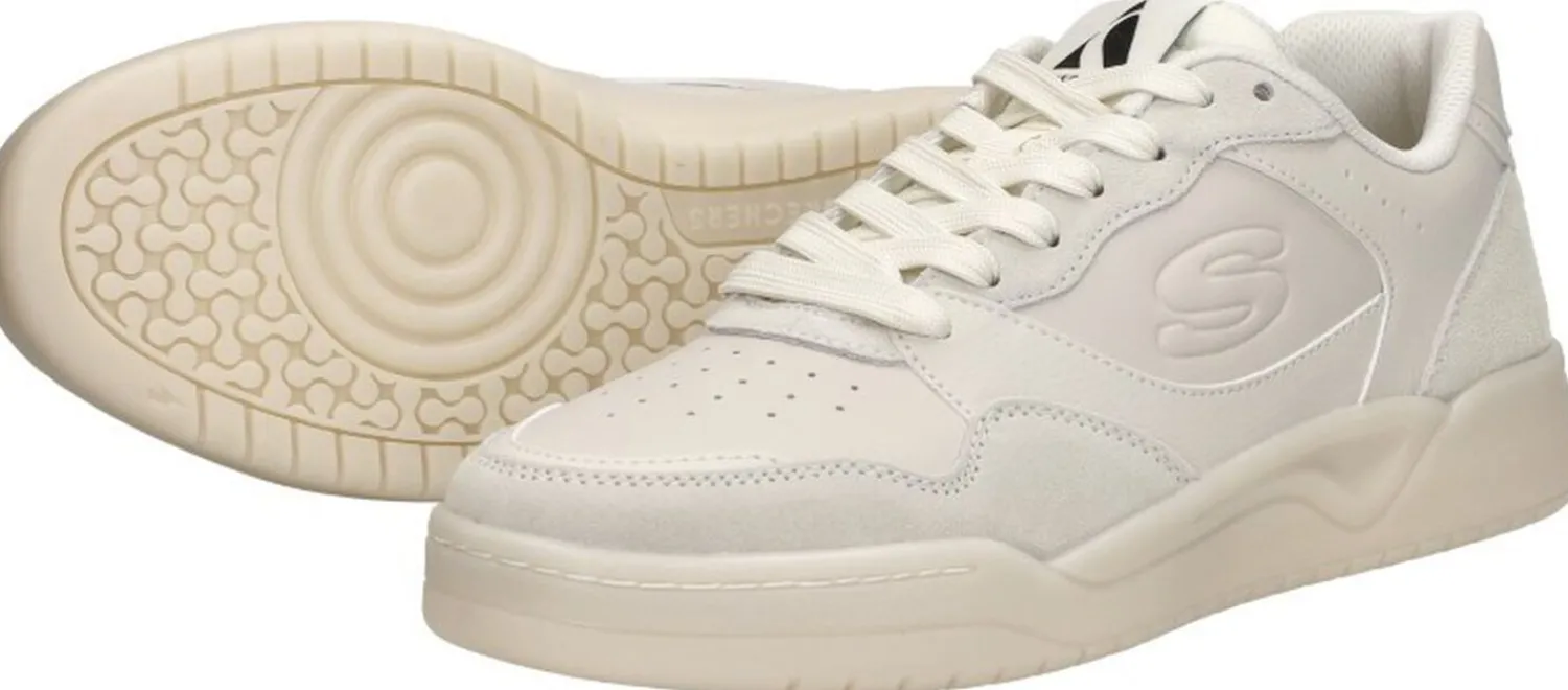 Skechers Koopa Court - Volley Low Varsity Gebroken wit Fashion