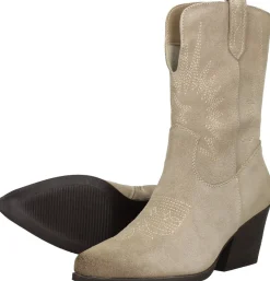 Ps. Poelman Kuit Laarzen Beige Online