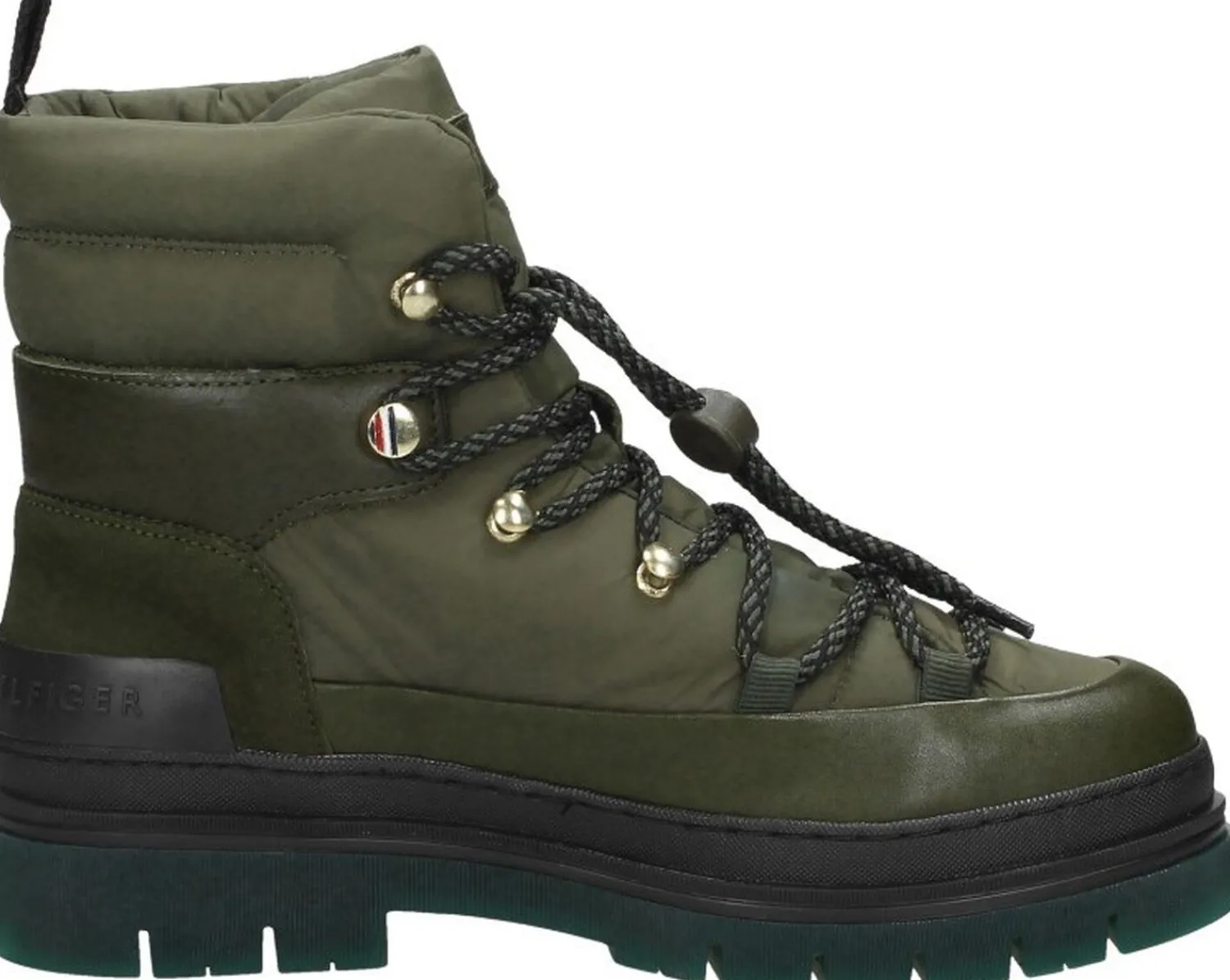 Tommy Hilfiger Laced Outdoor Boot Groen Fashion