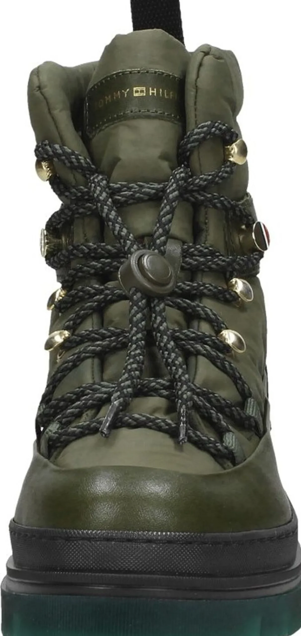 Tommy Hilfiger Laced Outdoor Boot Groen Fashion