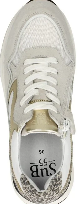 Sub55 Lage Schoenen Wit Fashion