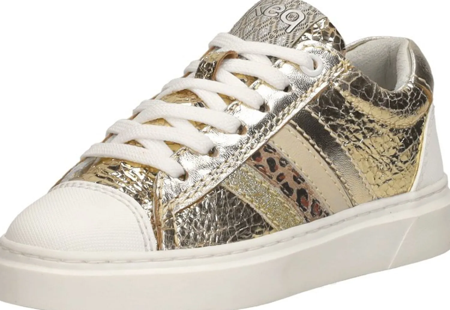 Keq Lage Schoenen Goudkleur Outlet