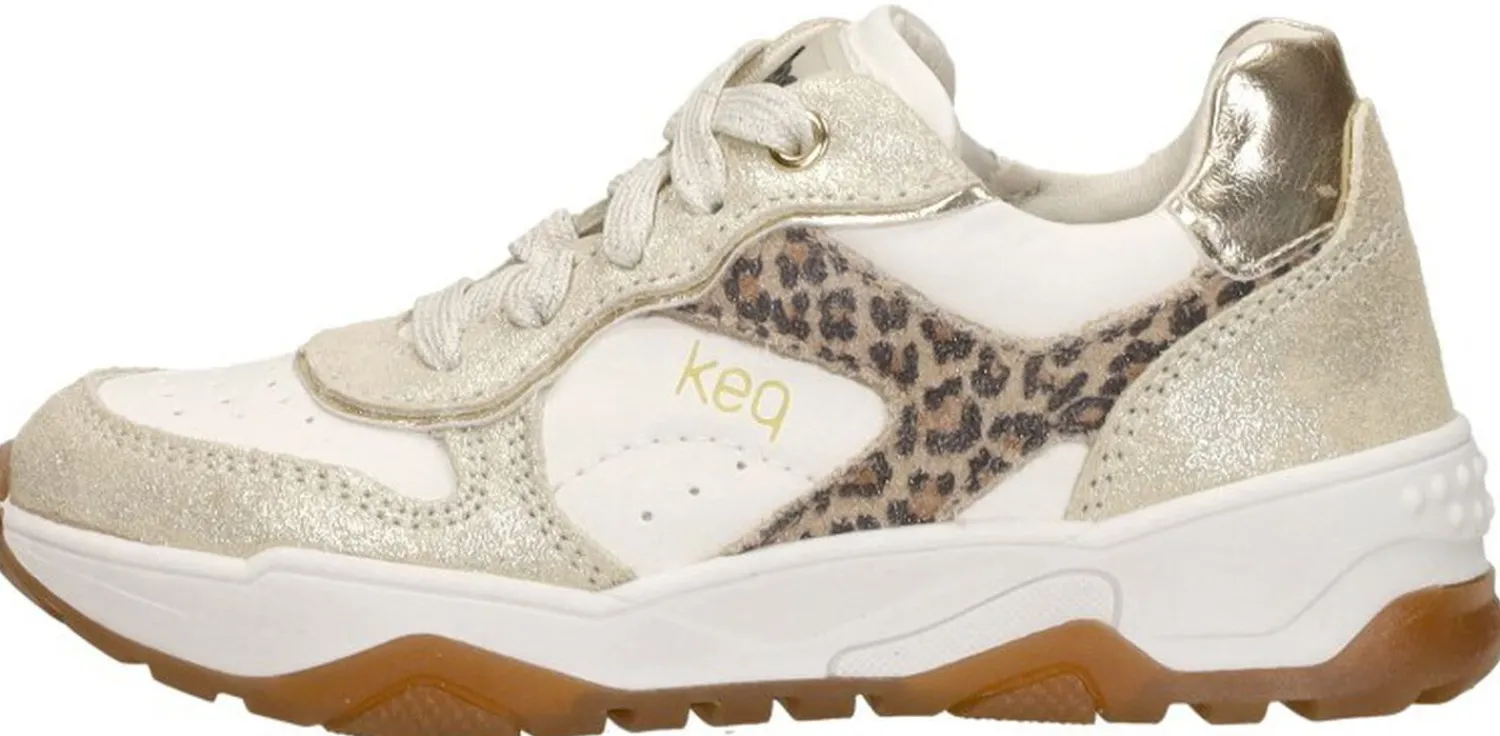Keq Lage Schoenen Goudkleur Outlet