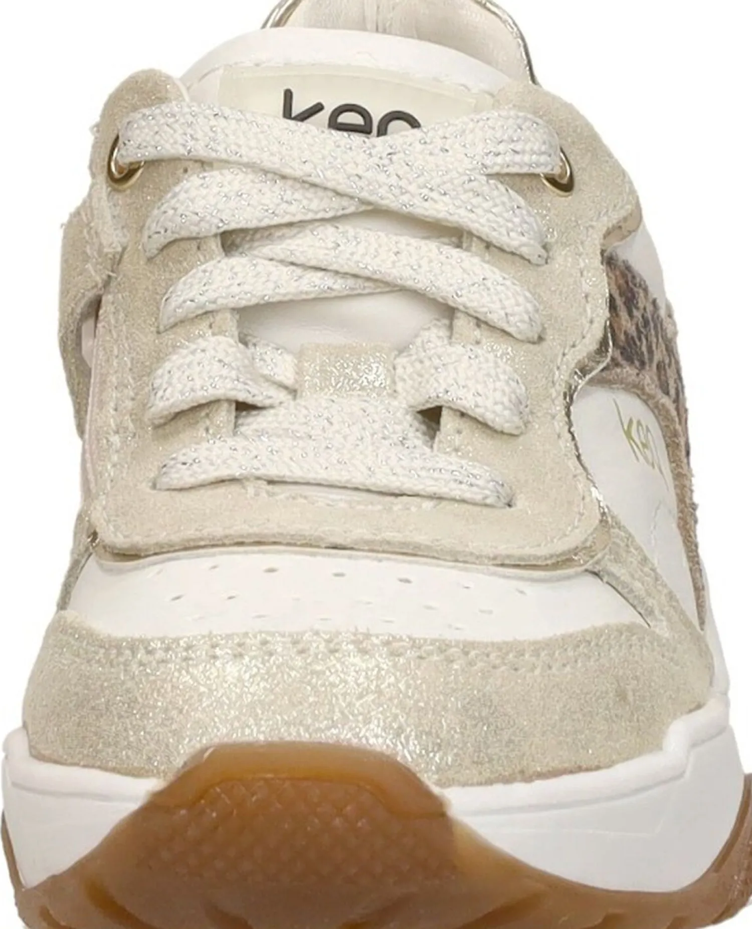 Keq Lage Schoenen Goudkleur Outlet