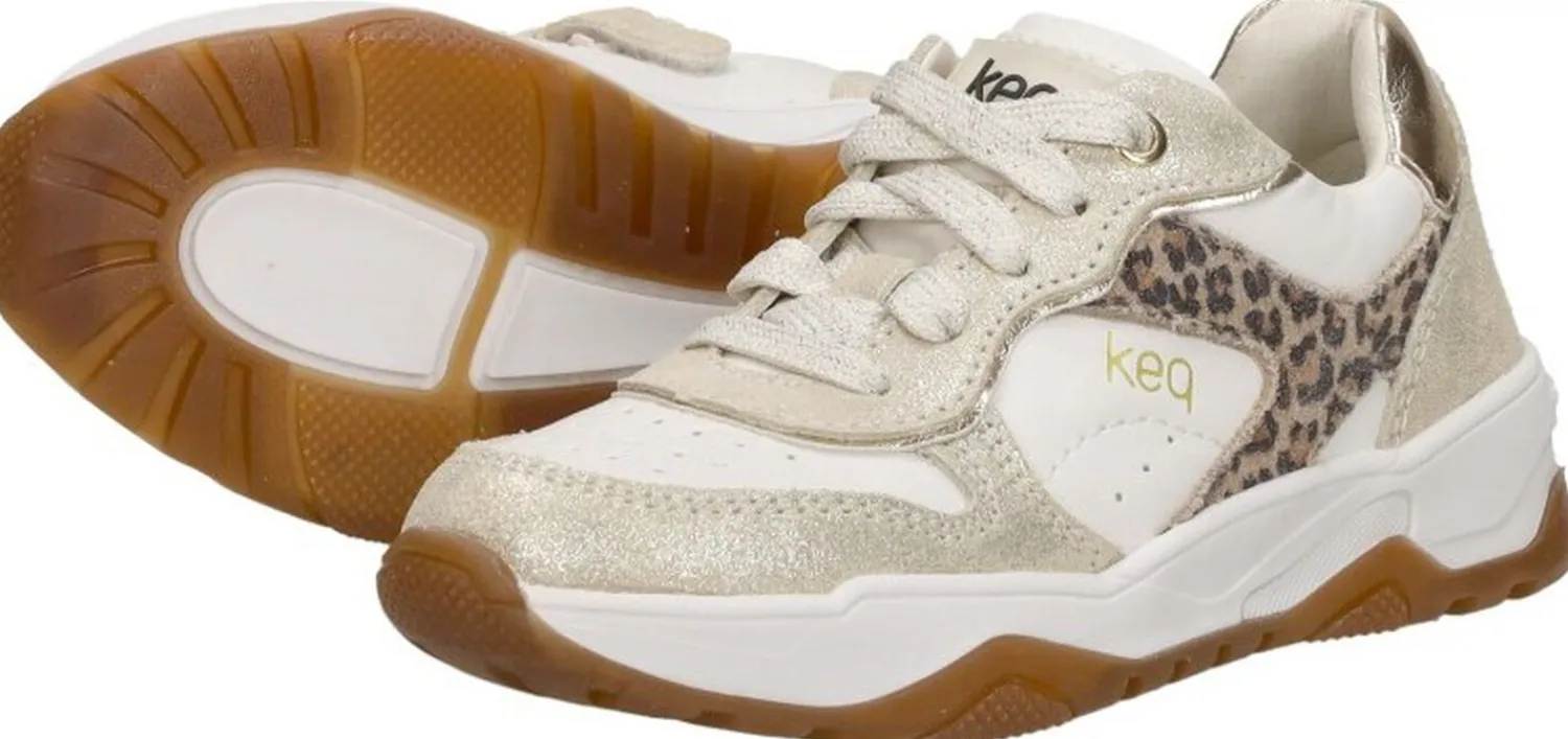 Keq Lage Schoenen Goudkleur Outlet