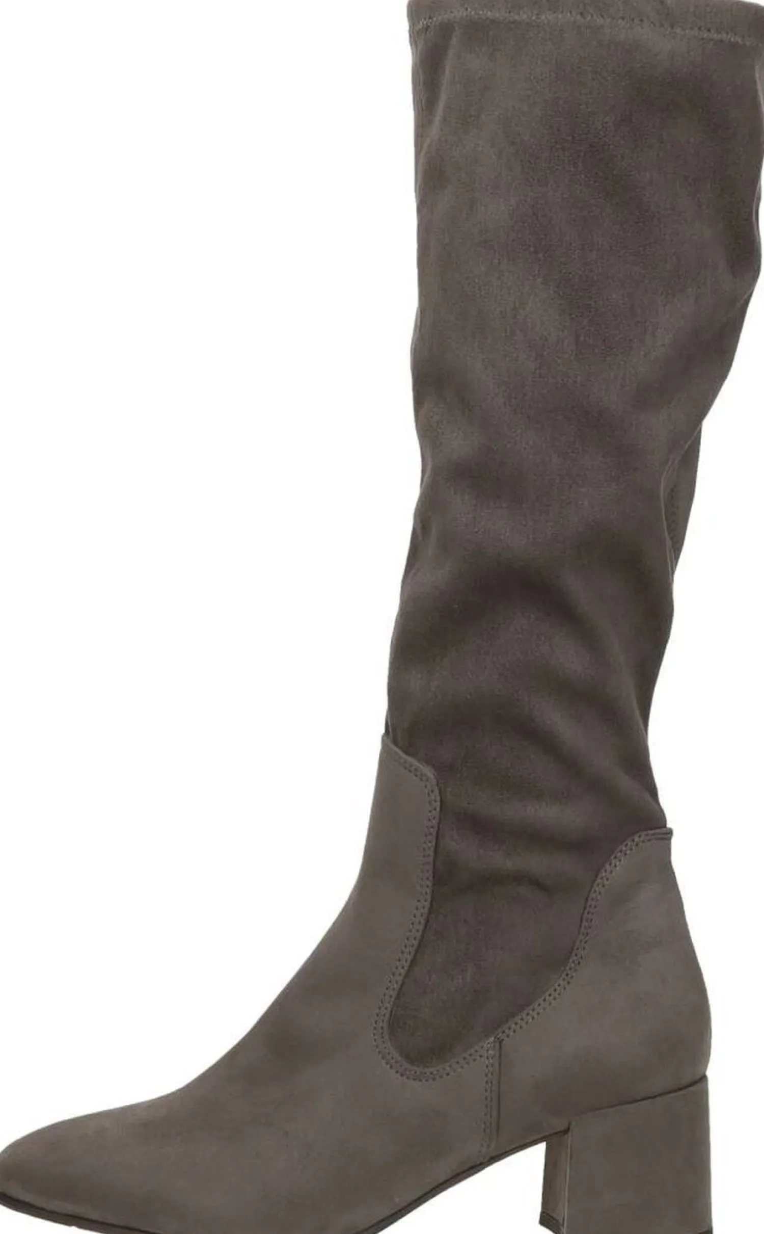 Marco Tozzi Lange Laarzen Taupe Fashion