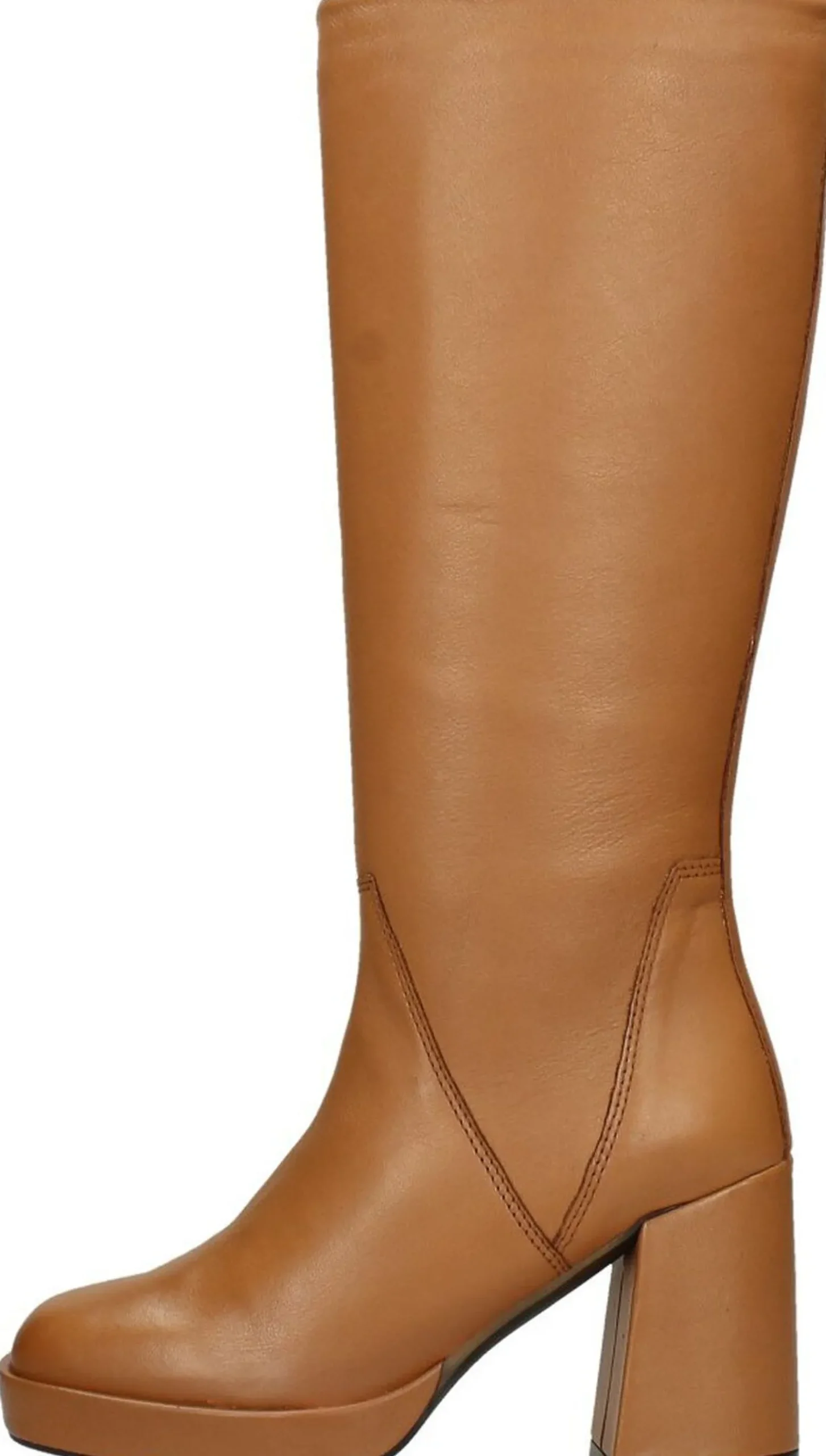 Ps. Poelman Lange Laarzen Cognac Hot
