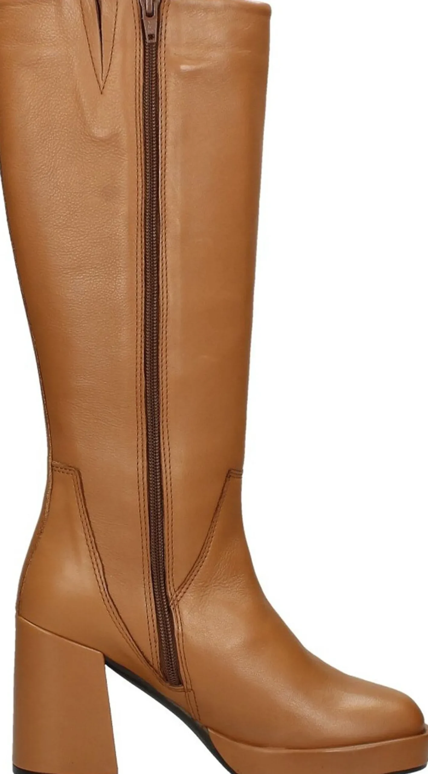 Ps. Poelman Lange Laarzen Cognac Hot