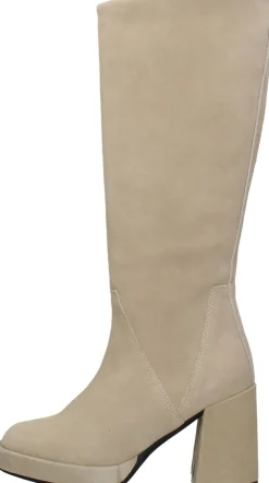 Ps. Poelman Lange Laarzen Beige Fashion