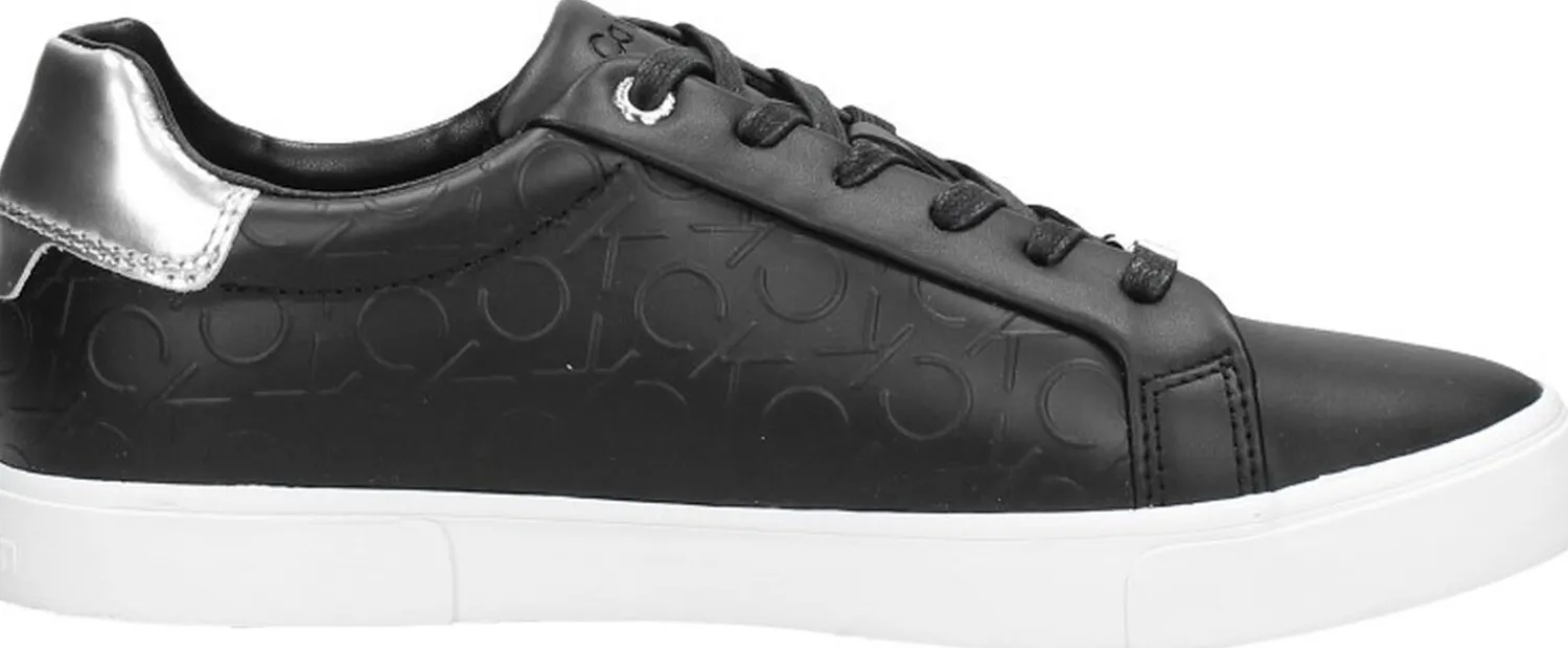 Calvin Klein Low Pro Lace Up-Hf Mn Mix / Mt Bt Zwart Discount