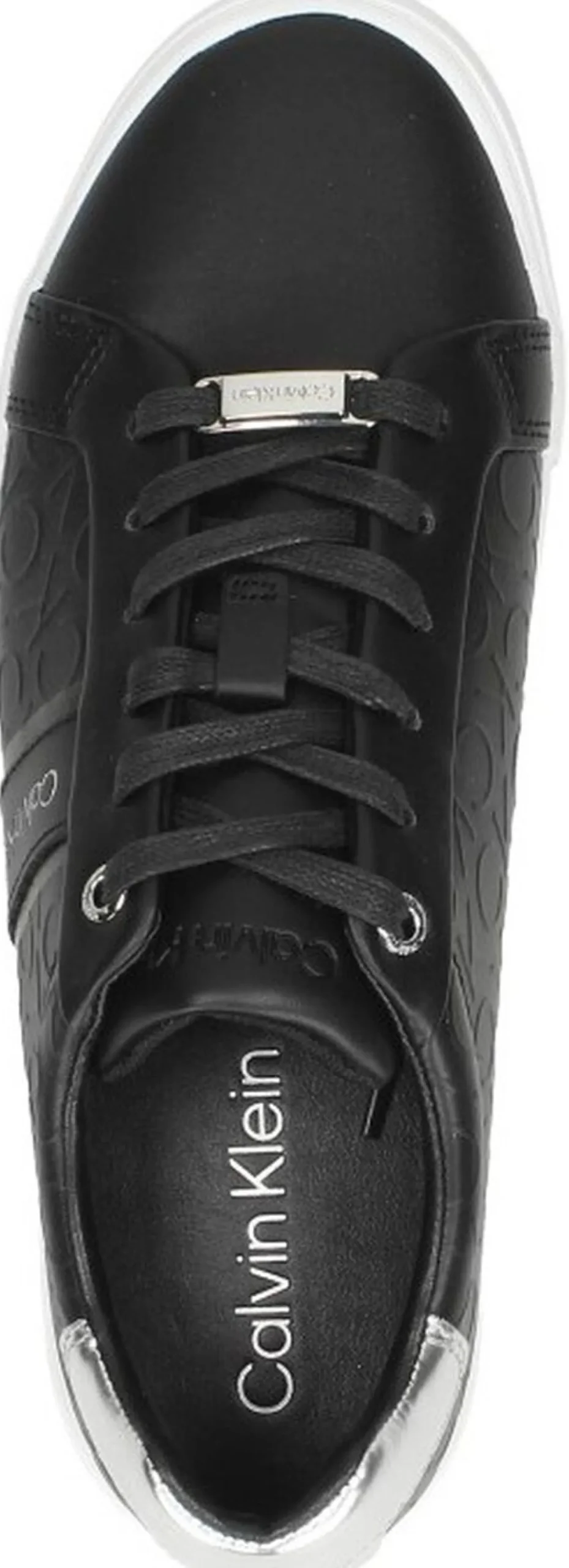 Calvin Klein Low Pro Lace Up-Hf Mn Mix / Mt Bt Zwart Discount