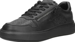 Calvin Klein Low Top Lace Up ZIP Mono Zwart Best