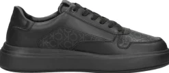 Calvin Klein Low Top Lace Up ZIP Mono Zwart Best