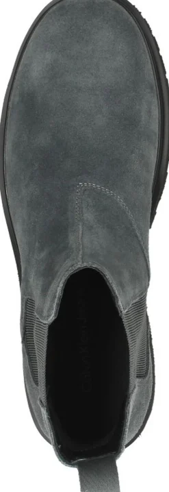 Calvin Klein Lug Mid Chelsea Boot Grijs Clearance