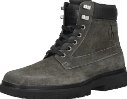 Calvin Klein Lug Mid Lace Up Boot Hike Taupe Discount