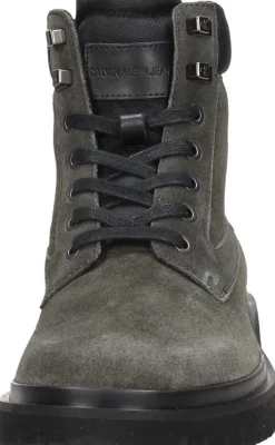 Calvin Klein Lug Mid Lace Up Boot Hike Taupe Discount