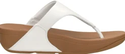 Fitflop Lulu Leather Toepost Wit Outlet