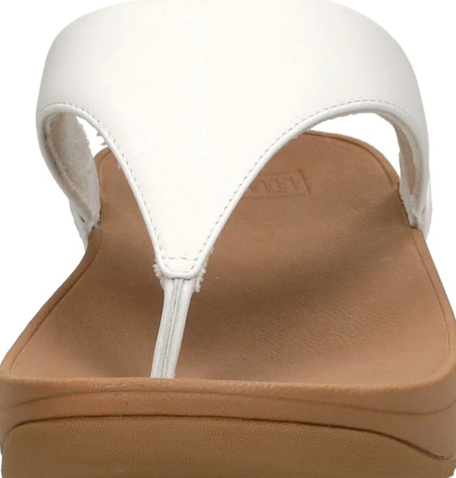 Fitflop Lulu Leather Toepost Wit Outlet