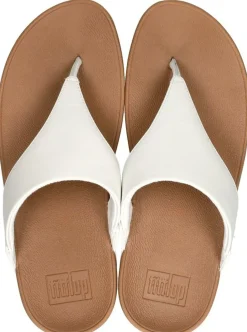 Fitflop Lulu Leather Toepost Wit Outlet