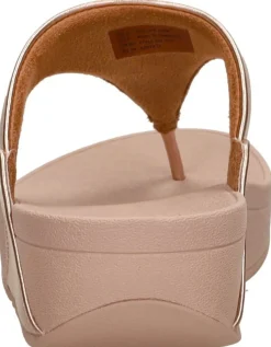 Fitflop Lulu Leather Toepost Rosé-goud New