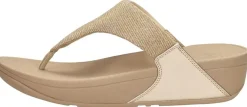 Fitflop Lulu Shimmerlux Toe - Post Sandals Beige Sale