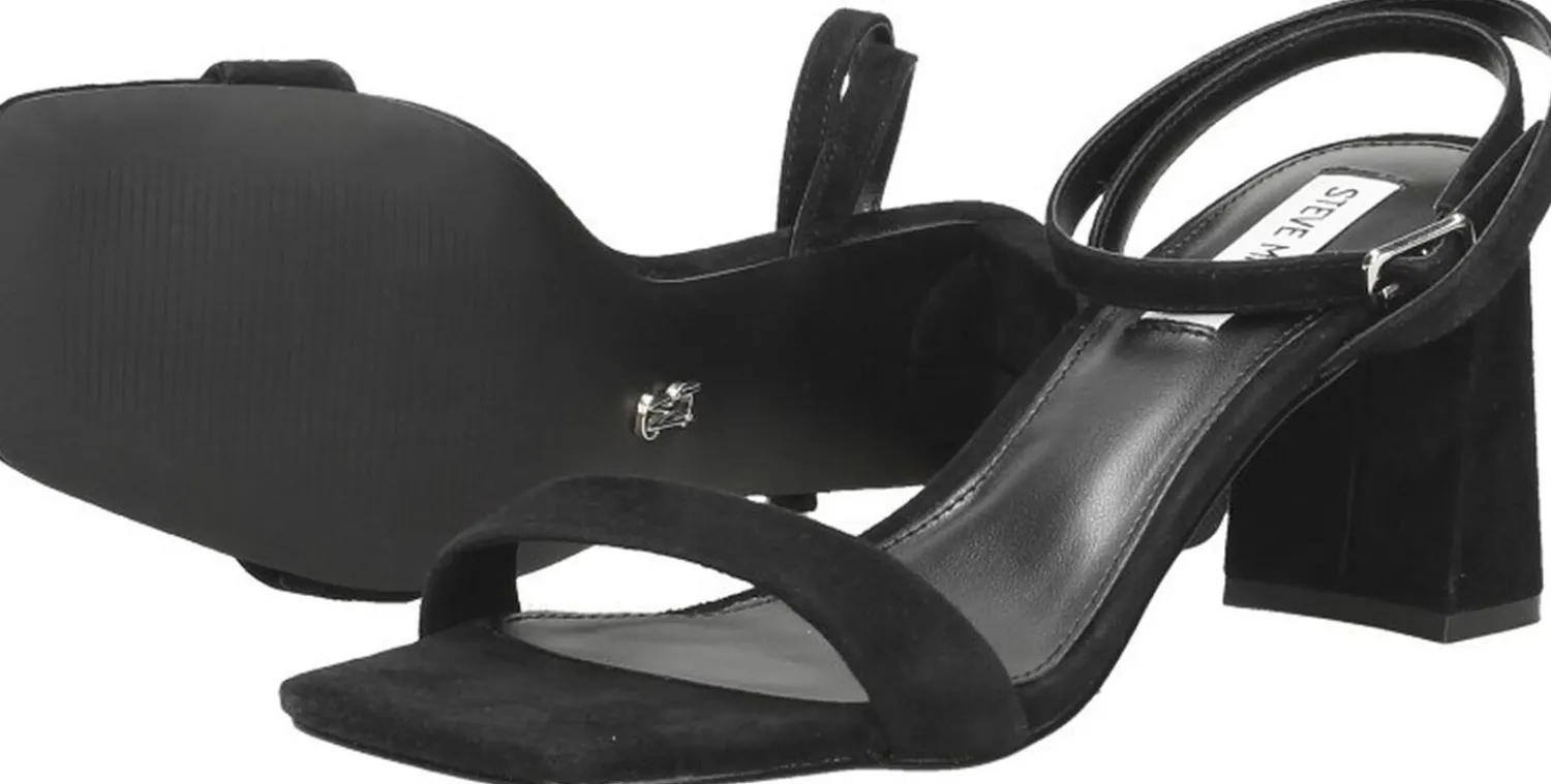Steve Madden Luxe Zwart Sale