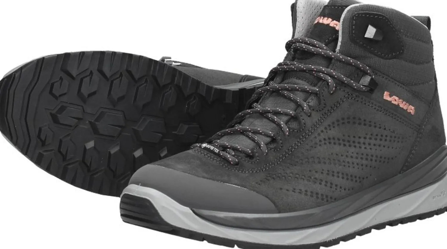 Lowa Malta GTX Mid Ws Donkergrijs Outlet