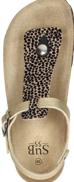 Sub55 Meiden Sandalen Goudkleur Outlet