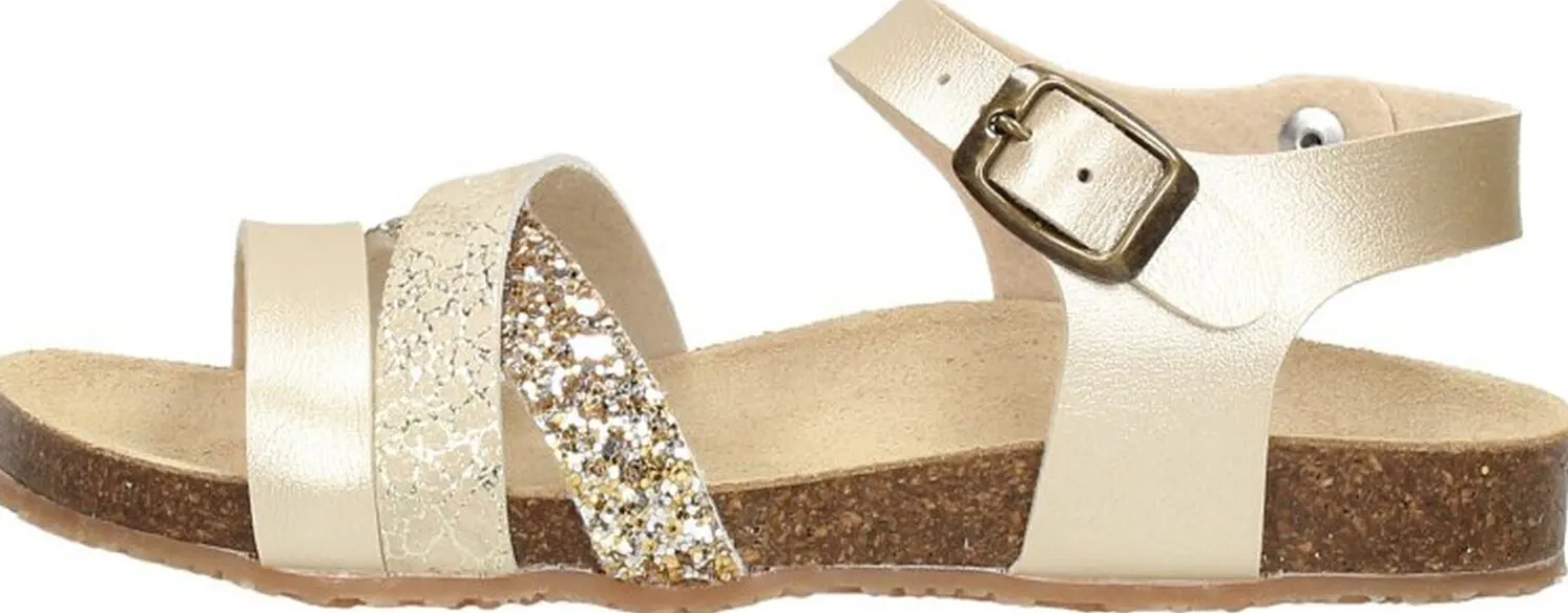 Sub55 Meiden Sandalen Goudkleur New