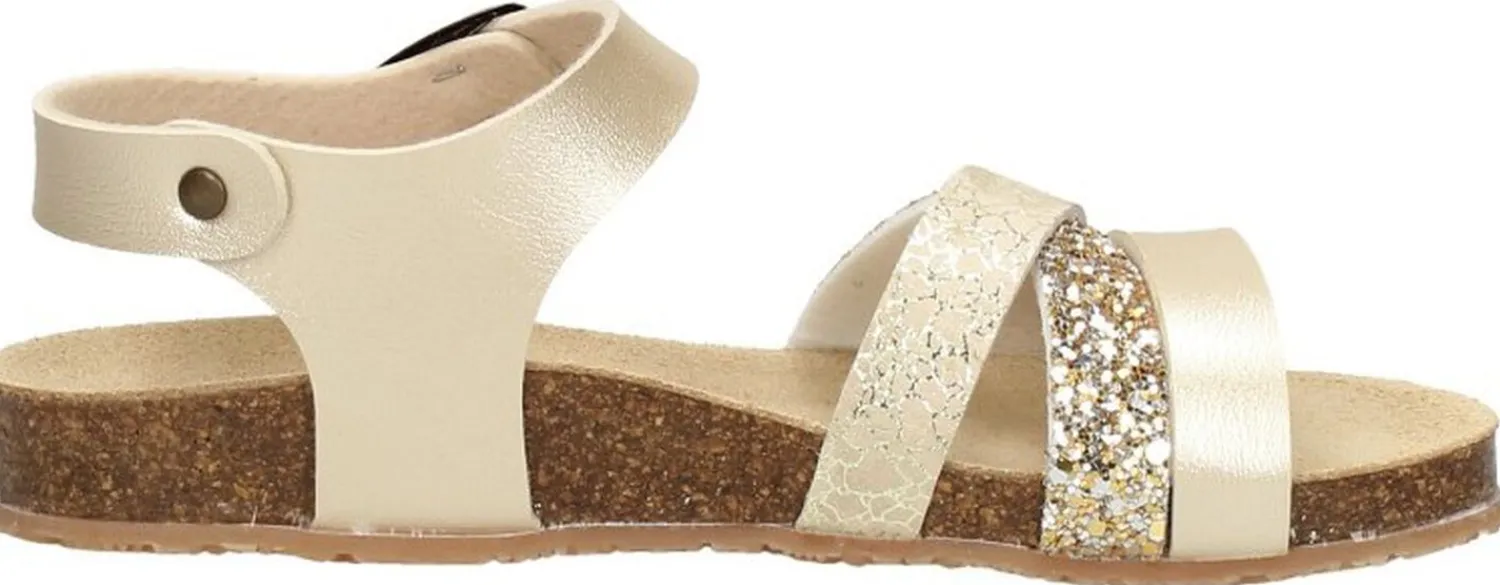 Sub55 Meiden Sandalen Goudkleur New
